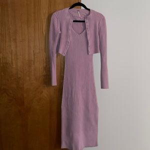 FREE PEOPLE KNIT SET